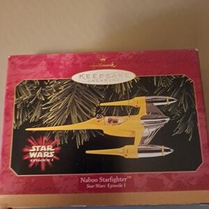 Hallmark Handcrafted Naboo Starfighter 1999